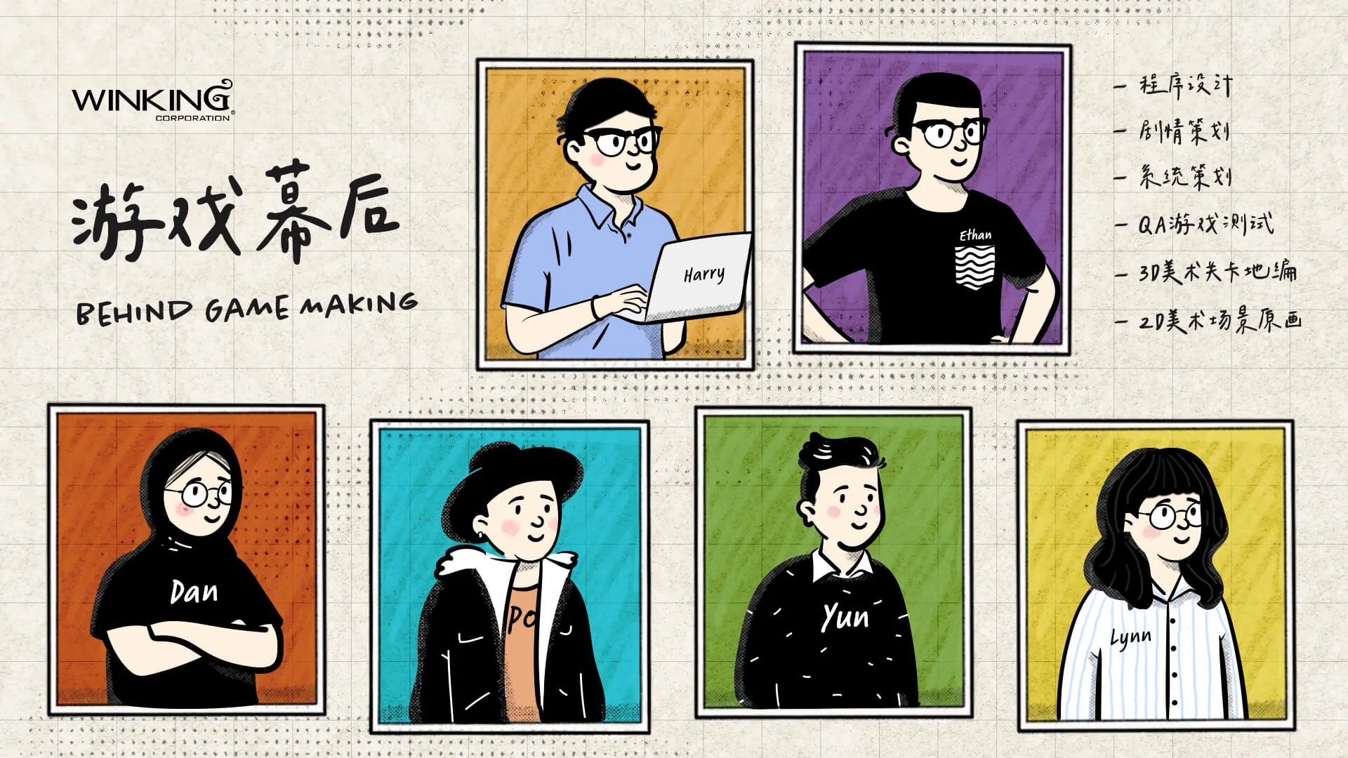 游戏产业人员