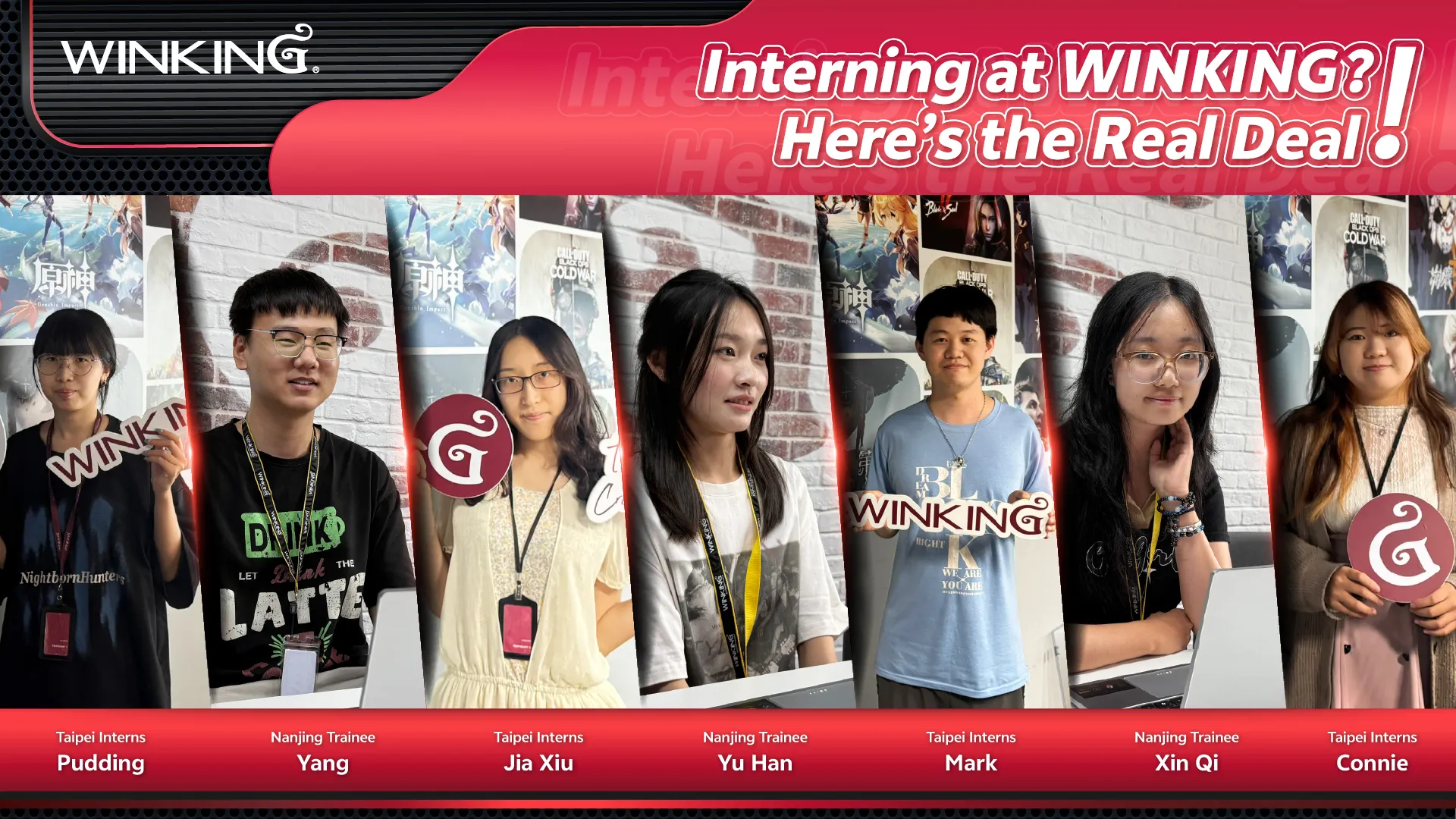 2025 intern at winking en
